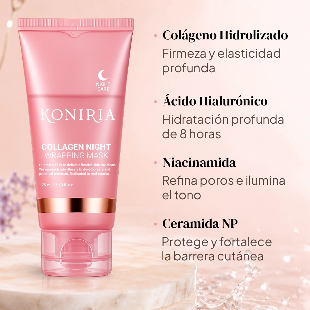 KONIRIA Mascarilla Nocturna de Colágeno 4
