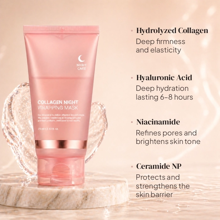 KONIRIA Night Collagen Mask 6