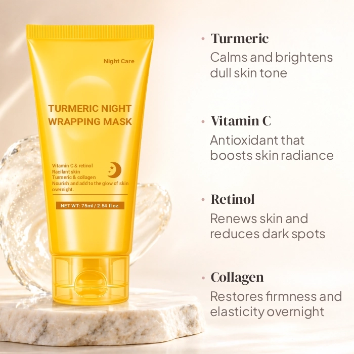 KONIRIA Brightening Turmeric Night Mask - 7