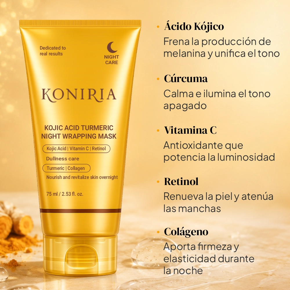 KONIRIA Mascarilla Antimanchas de Cúrcuma 4