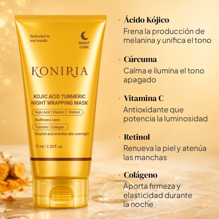 KONIRIA Mascarilla Antimanchas de Cúrcuma - 5