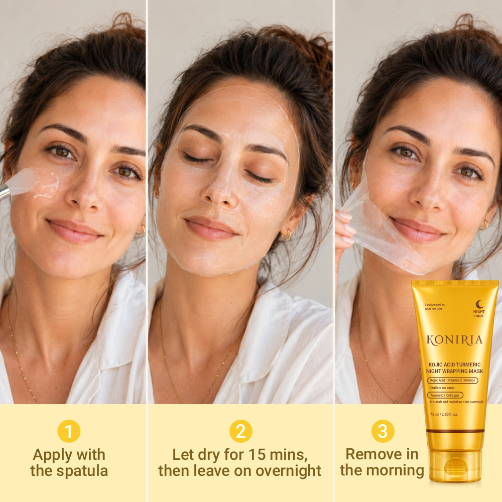 KONIRIA Brightening Turmeric Night Mask 6