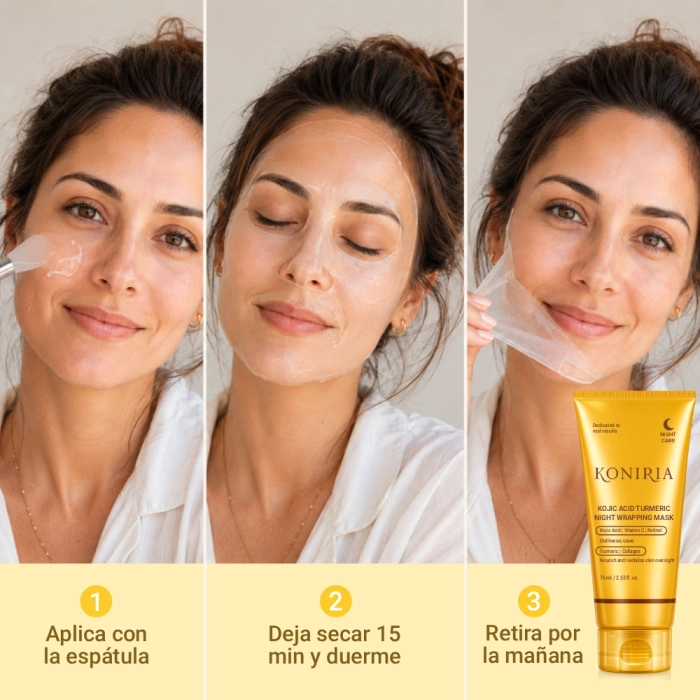 KONIRIA Mascarilla Antimanchas de Cúrcuma - 7