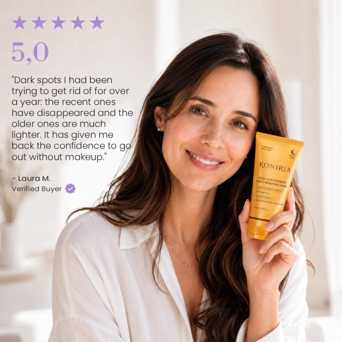 KONIRIA Brightening Turmeric Night Mask - 8
