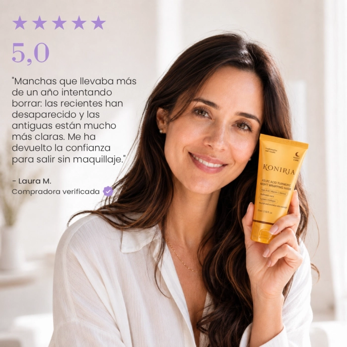 KONIRIA Mascarilla Antimanchas de Cúrcuma - 8